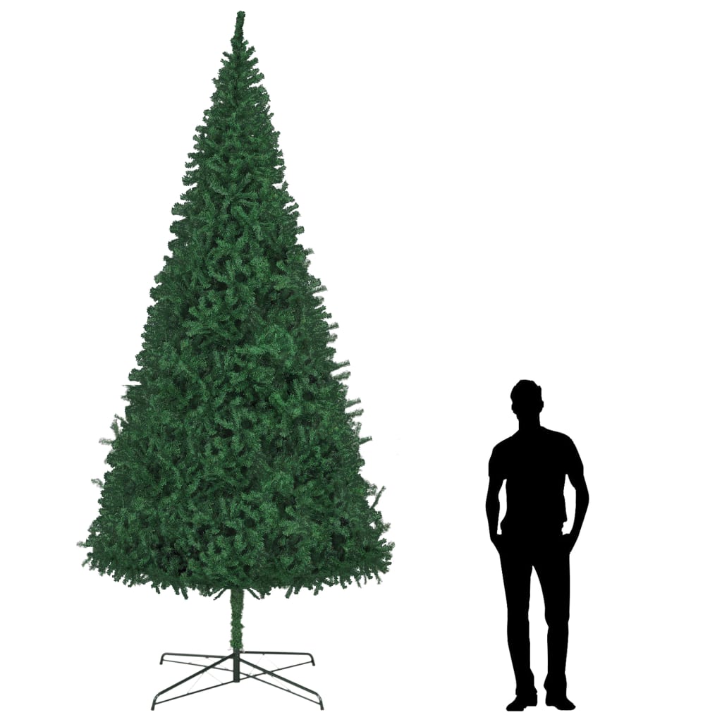 VidaXL sapin de Noël artificiel 400 cm vert