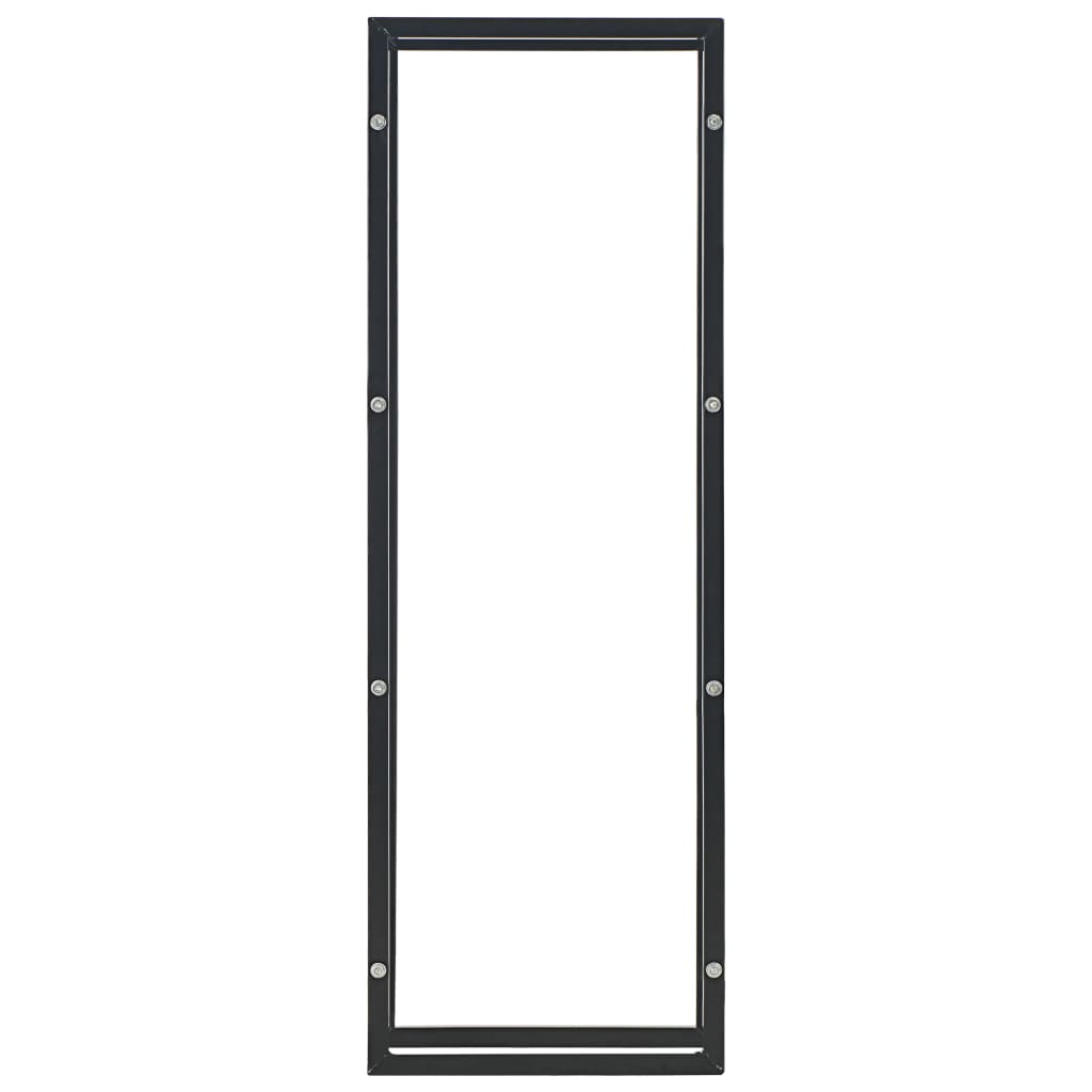 Vidaxx support à bois de chauffage 50x20x150 cm acier noir