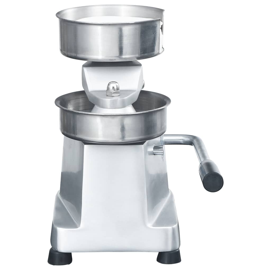 Vidaxl Hamburger Press Machine avec 500 partitions de 10 cm en aluminium