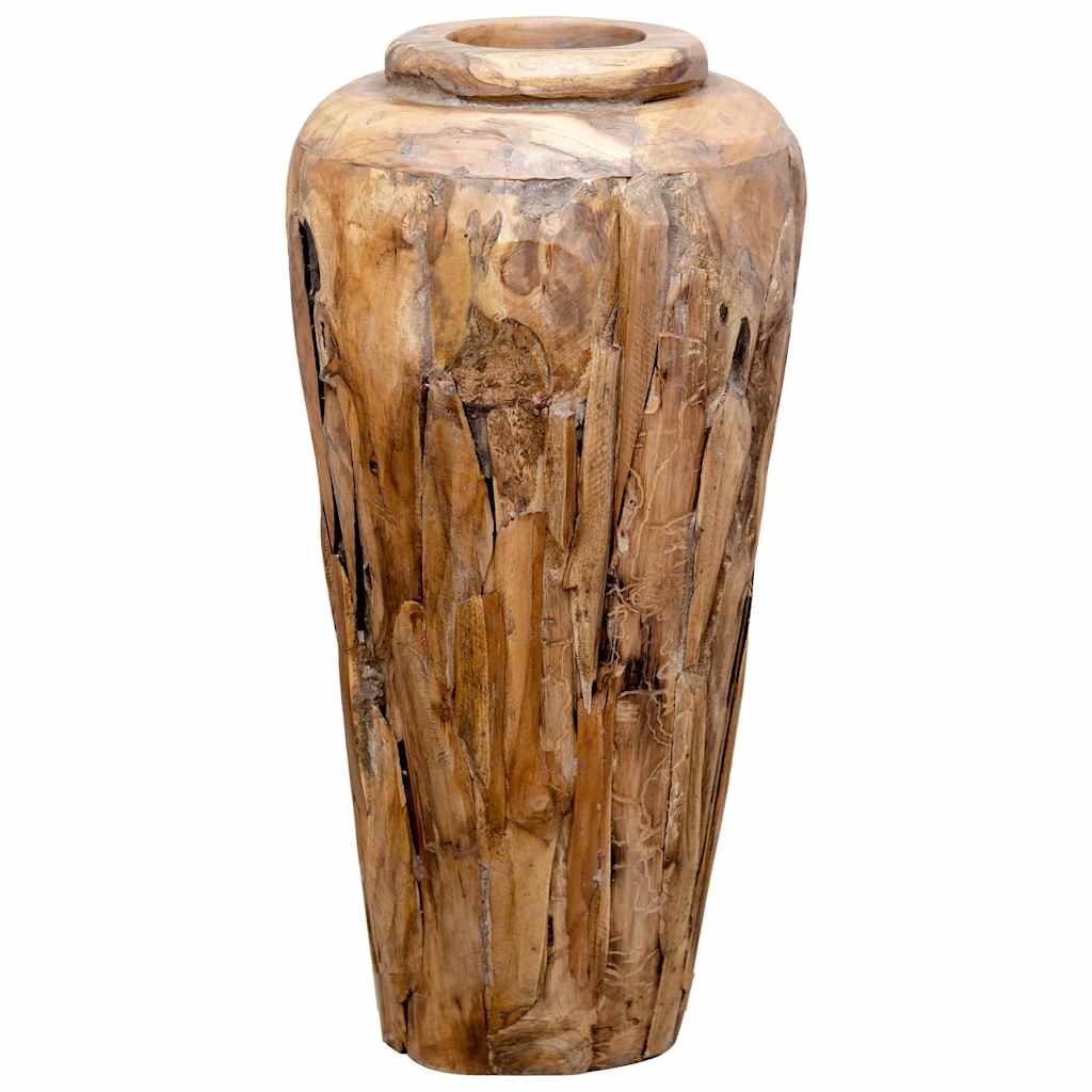 VidaXL Vase décoratif 40x80 cm bois de teck massif
