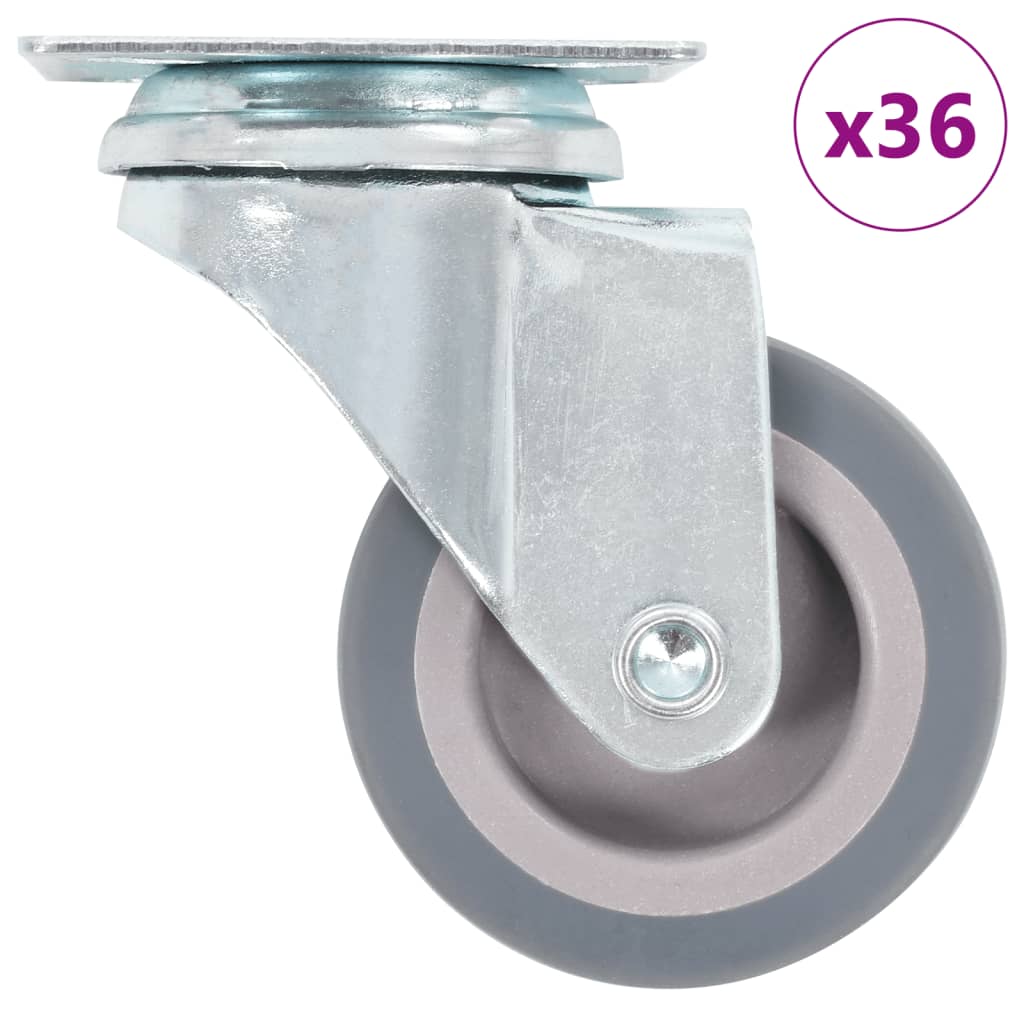VidaXL 36 pièces. Roulettes 50 mm