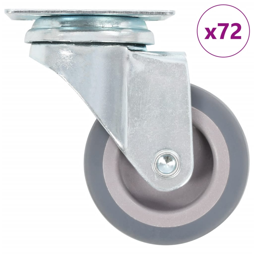 VidaXL 72 pièces. Roulettes 50 mm