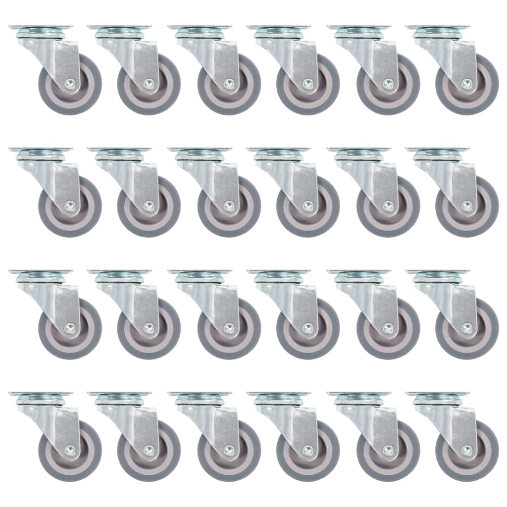 VidaXL 48 pièces. Roulettes 50 mm