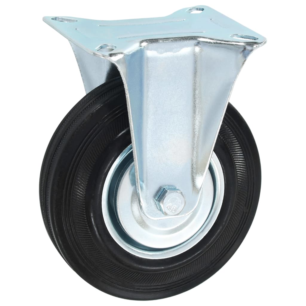 VidaXL 12 pcs Roues fixes 125 mm