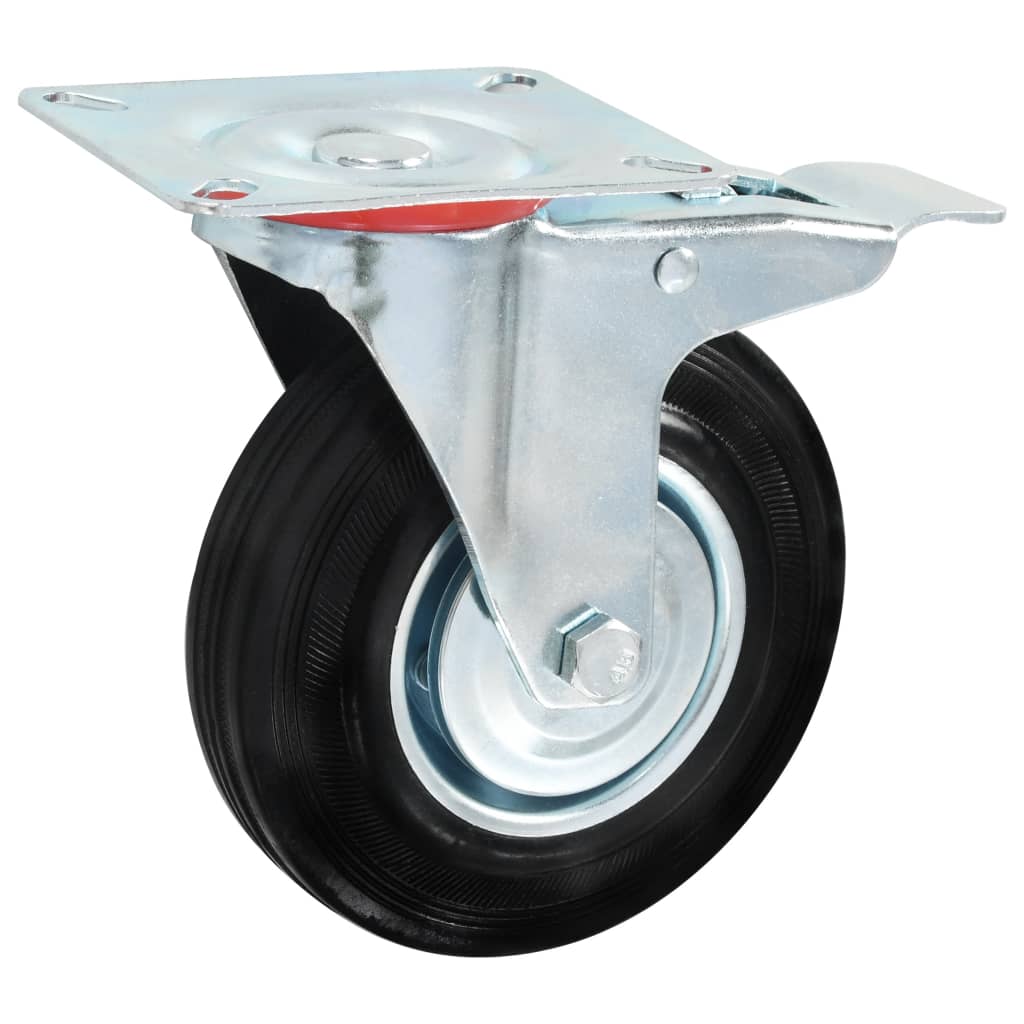 VidaXL 8 pcs Roues pivotantes 125 mm