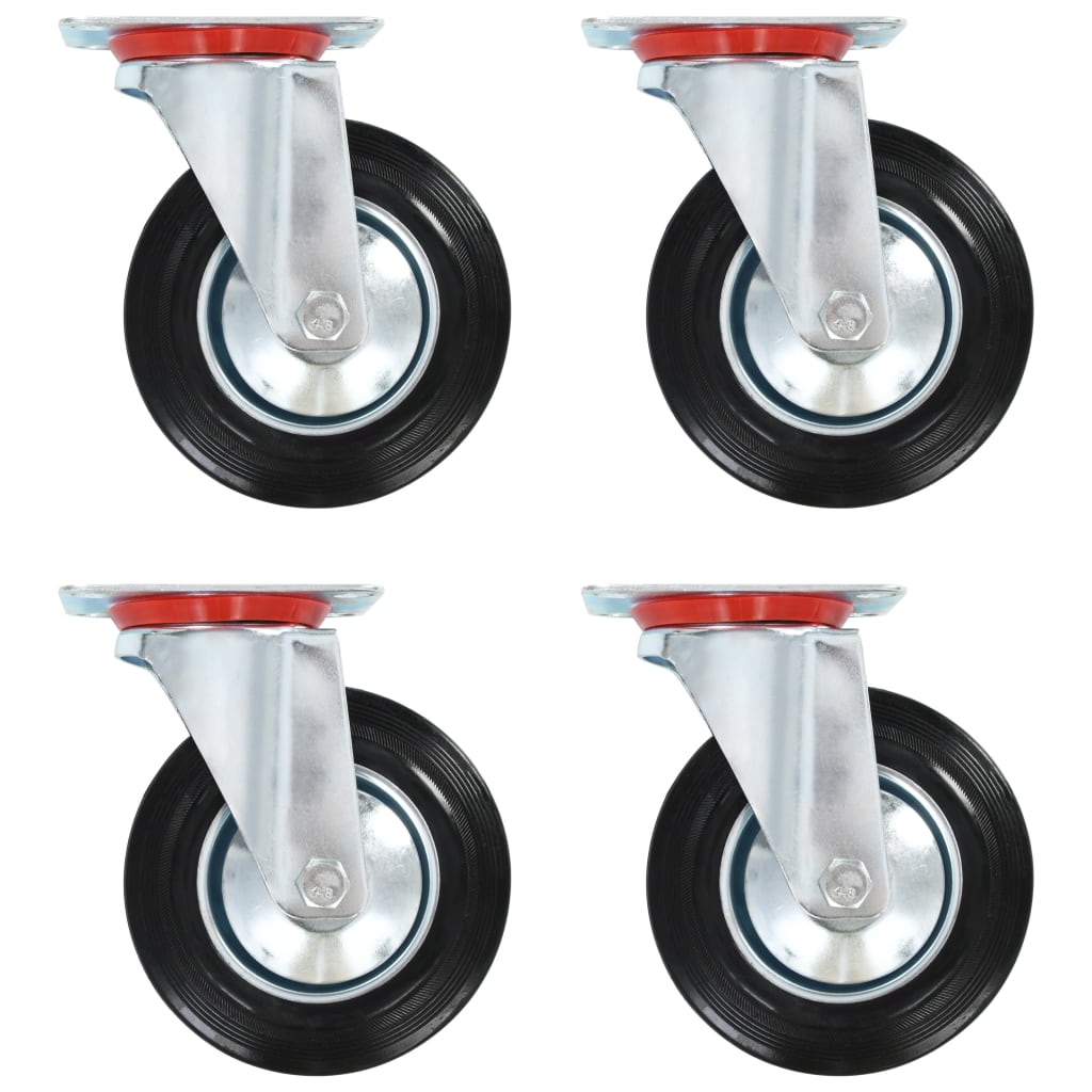 VidaXL 32 pcs Roues pivotantes 160 mm