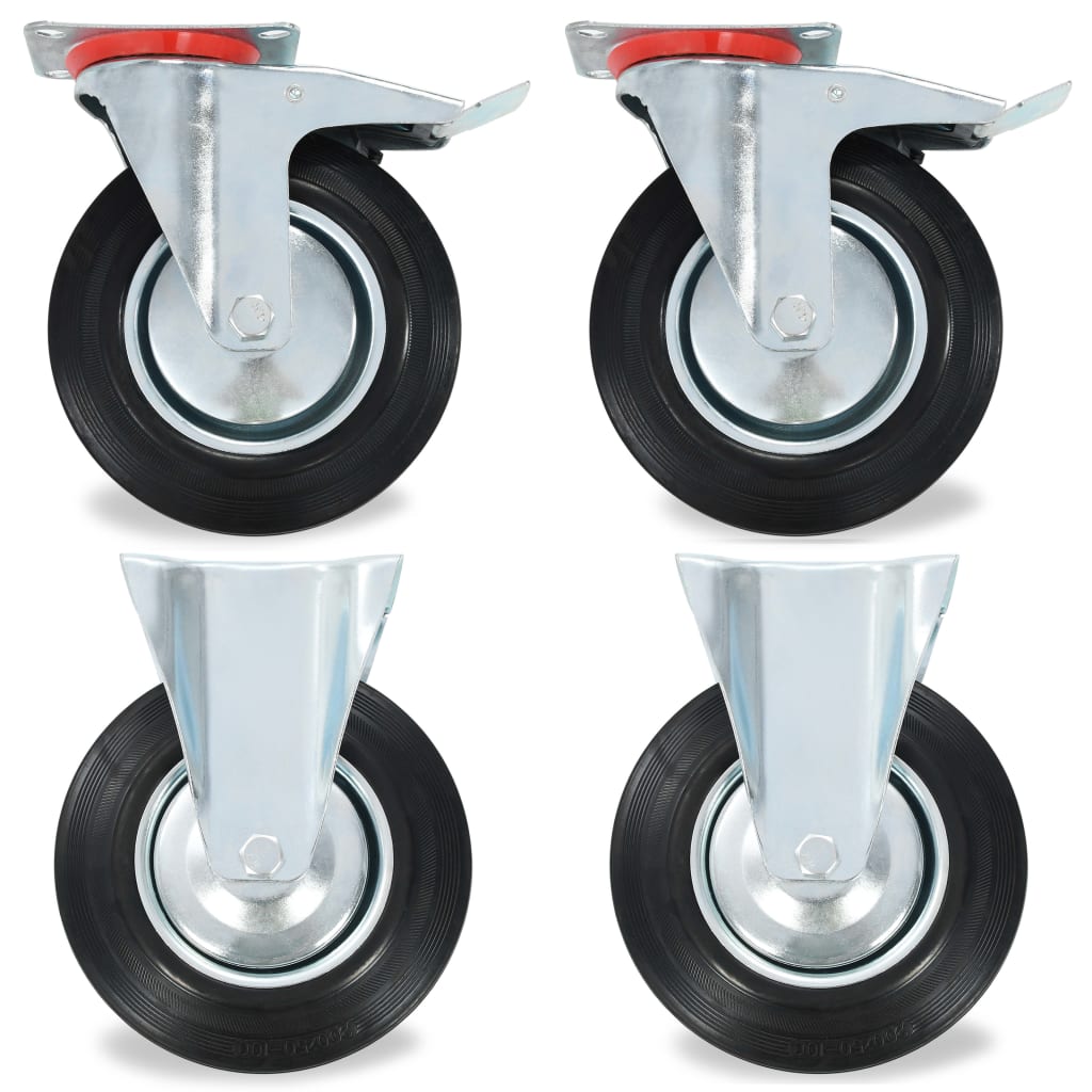 VidaXL 12 pièces Roues 200 mm