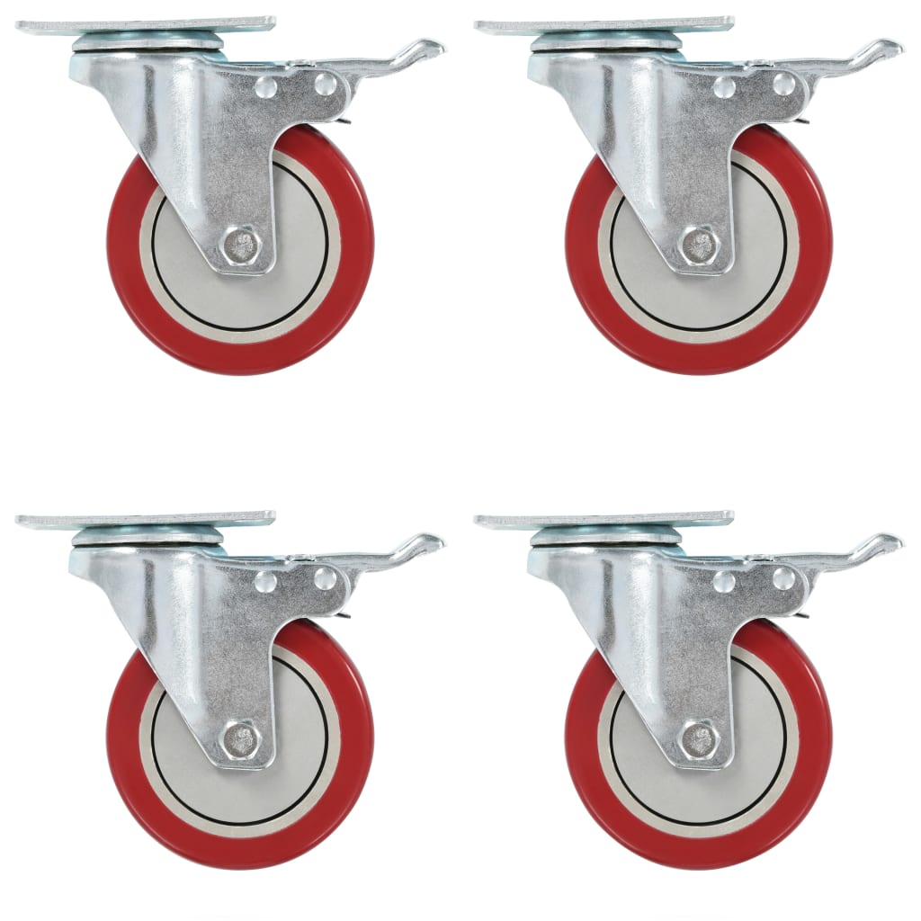 Roulettes VidaXL 8 pièces 100 mm