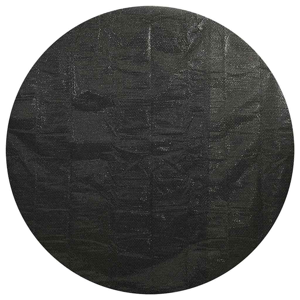Couverture de piscine vidaxl 488 cm pe noir