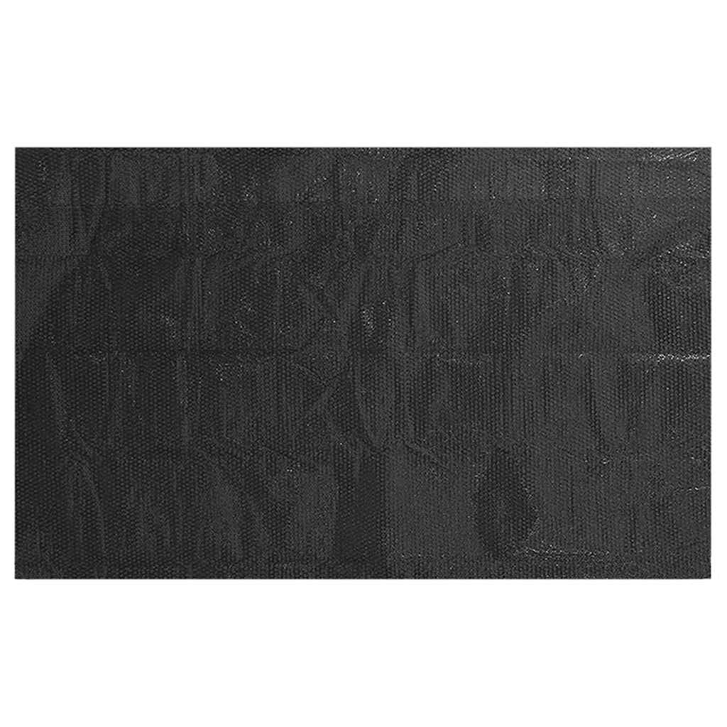 Couvercle de piscine vidaxl 732x366 cm pe noir