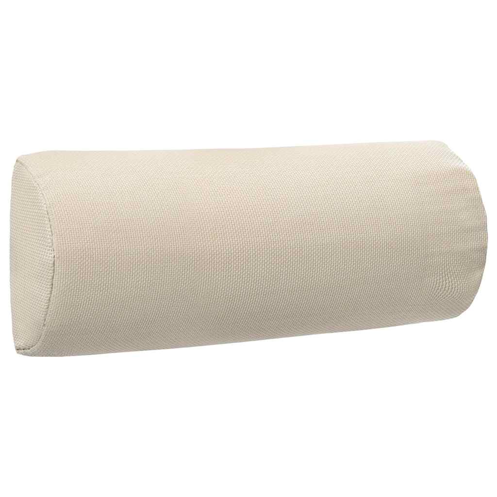 VidaXL appui-tête pour transat 40x7,5x15 cm textilène crème