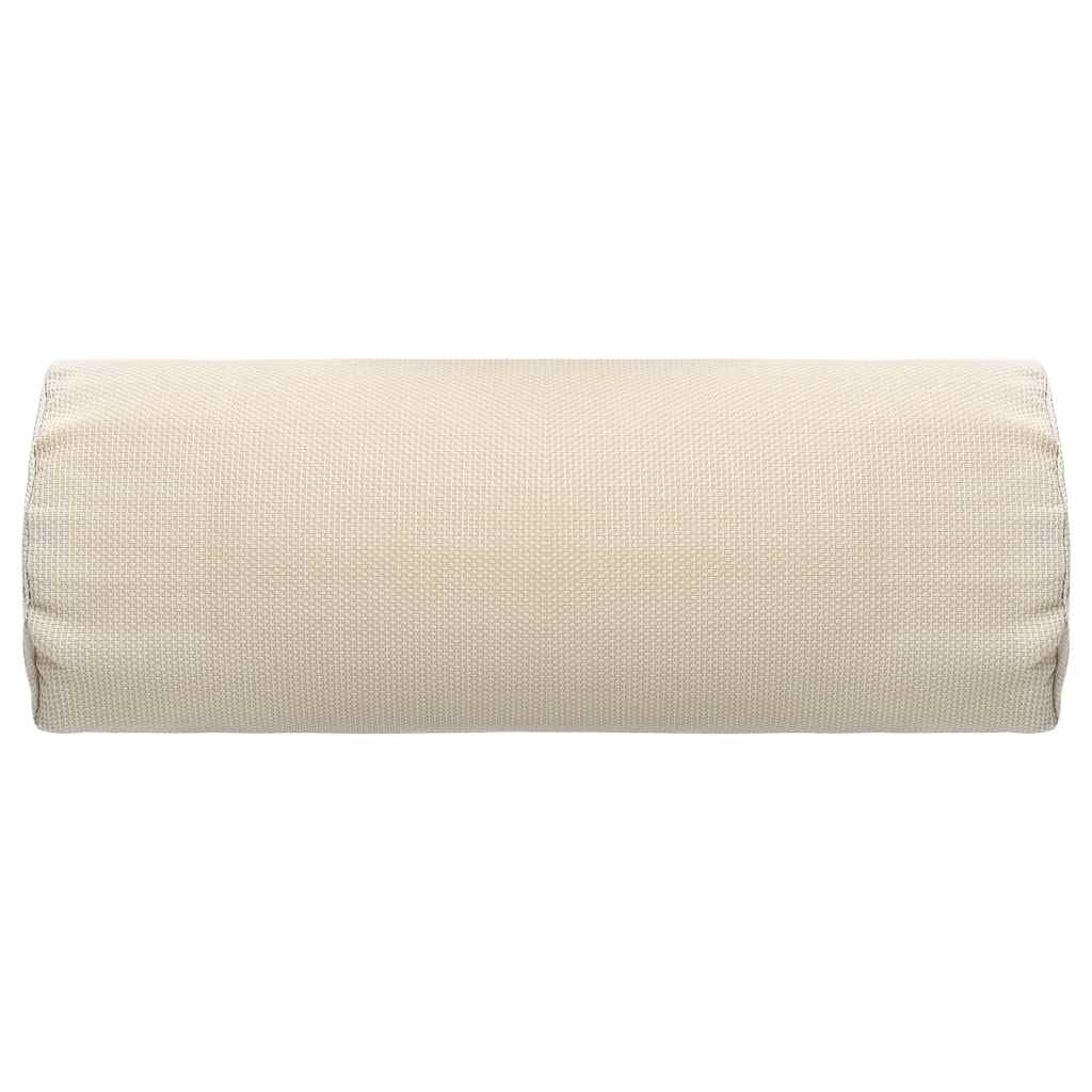 VidaXL appui-tête pour transat 40x7,5x15 cm textilène crème