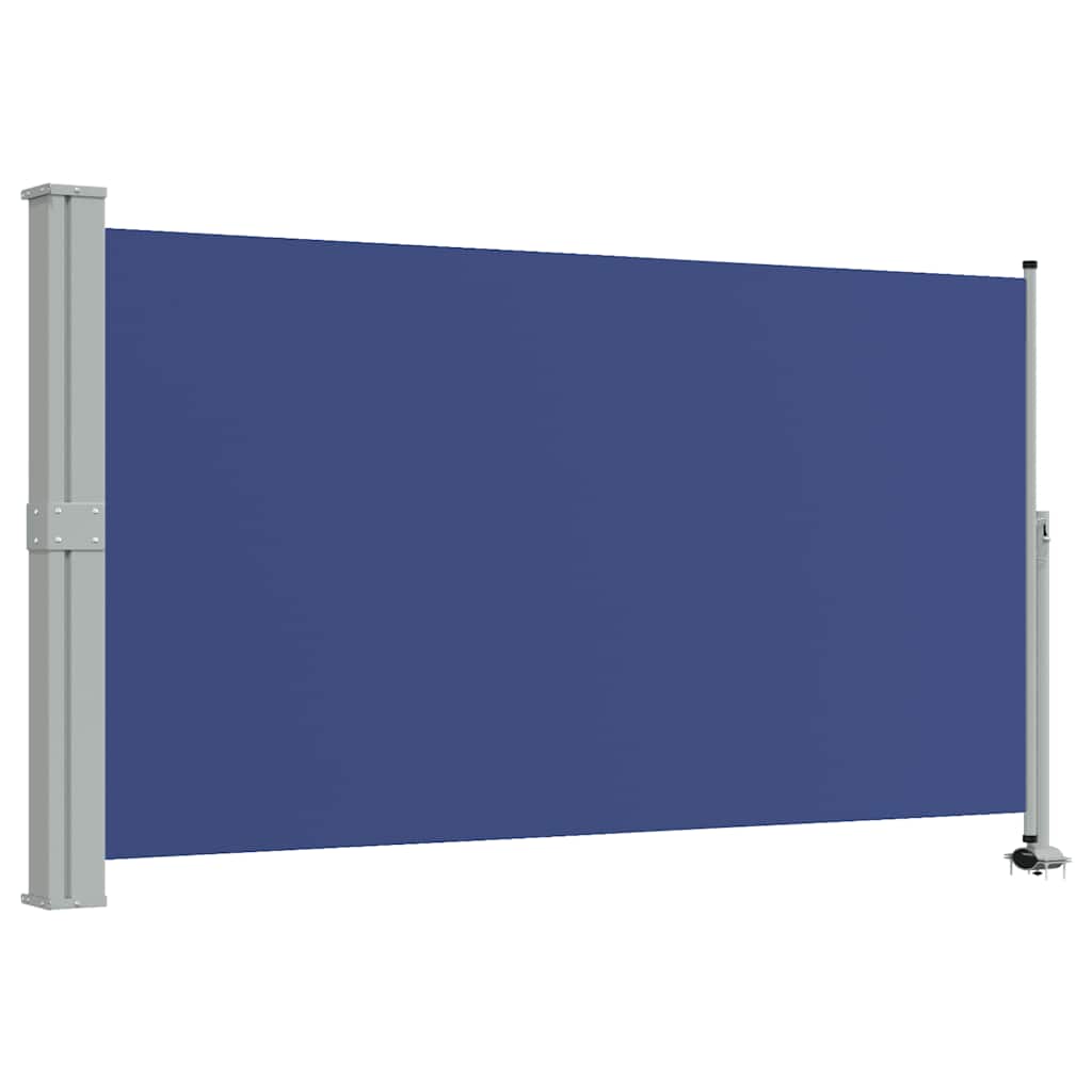 Vidaxx paravent de jardin extensible 140x300 cm bleu