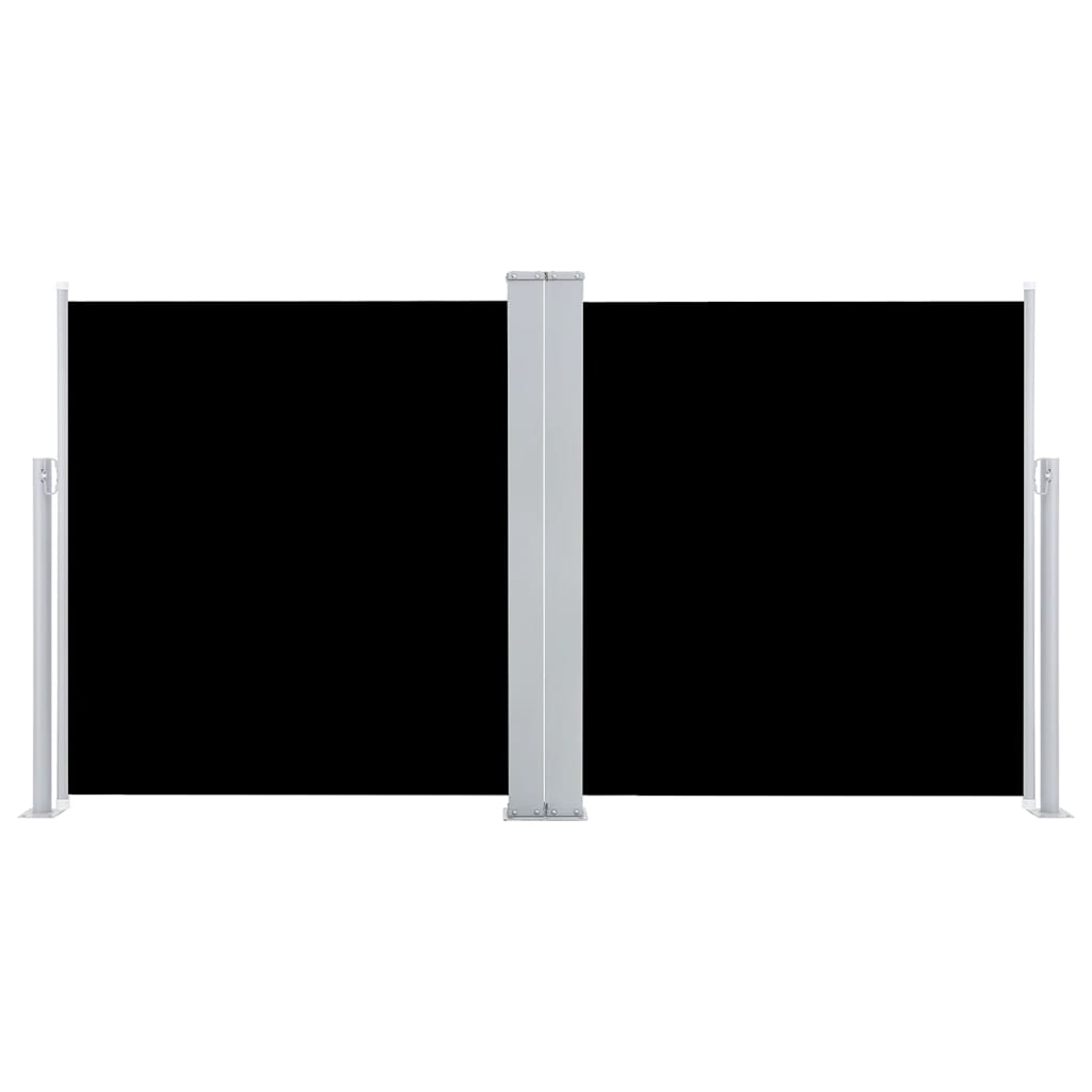 Vidaxx pare-vent extensible 120x600 cm noir