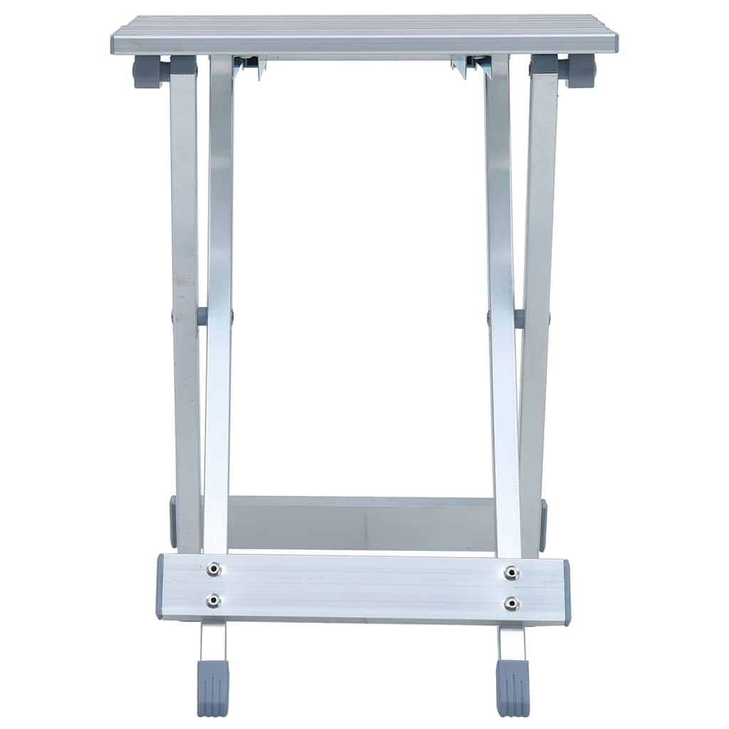 Tabouret de camping vidaxl 28x26x39 cm en aluminium