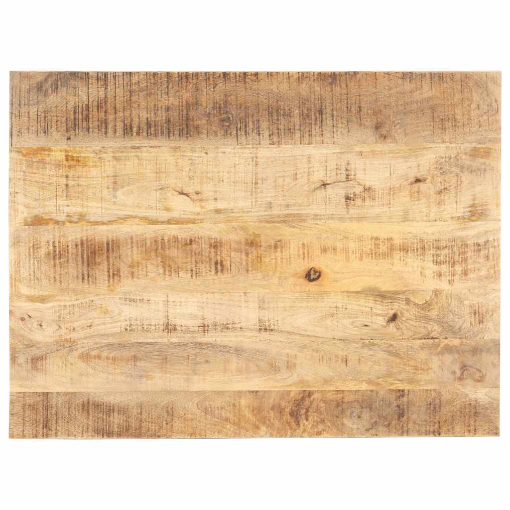 Vidaxl tafelblad 15-16 mm 90x70 cm massief mangohout