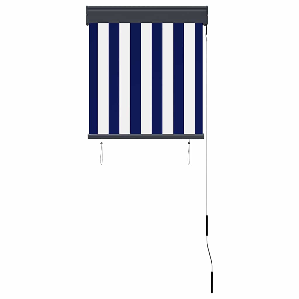 Vidaxl Rouleau aveugle pour l'extérieur de 60x250 cm bleu et blanc