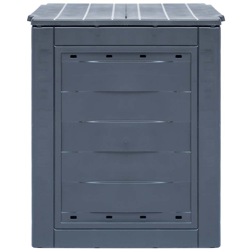 Coldons de compost Vidaxl 2 PCS 520 L 60x60x73 cm Gray