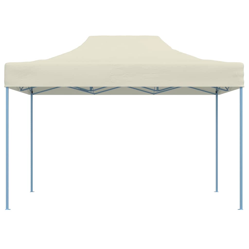 Vidaxl PartyTent pliable de 3x4 m crème en acier