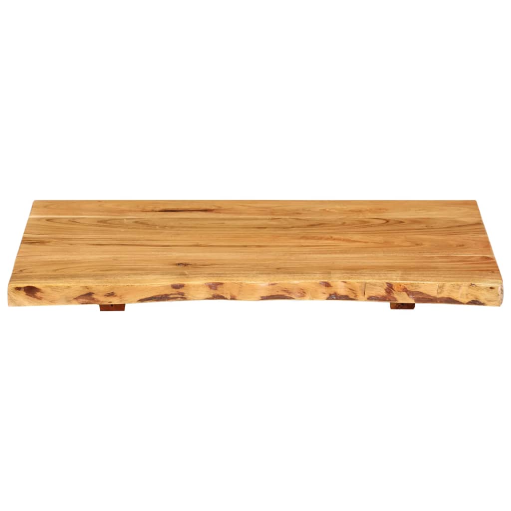 Plan de lavabo Vidaxx 58x52x2,5 cm bois d'acacia massif
