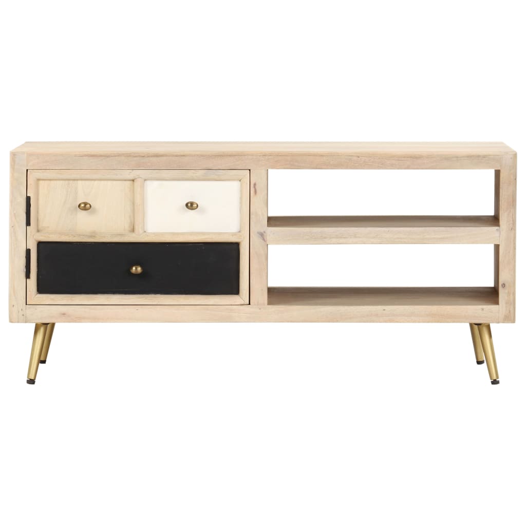 Vidaxl salontafel 90x45x40 cm massief mangohout
