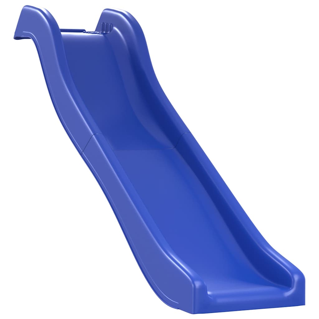 Vidaxl Slide 175x38x23 cm Bleu polypropène
