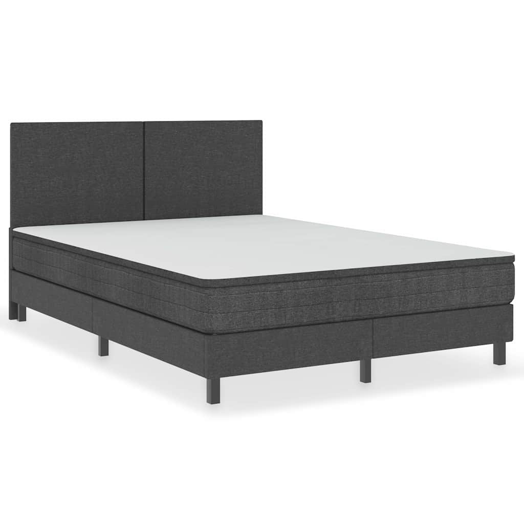 Vidaxl hoofdbord 180x200 cm stof donkergrijs