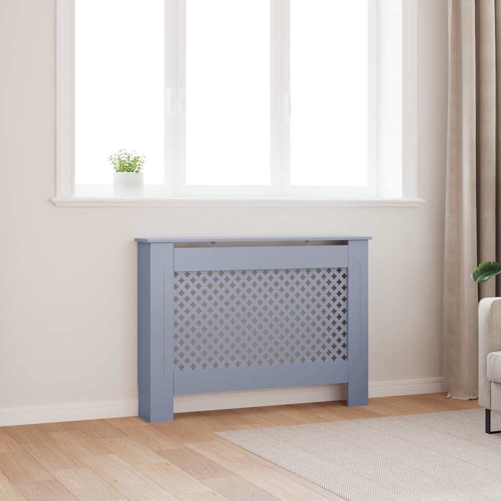 Construction de radiatorom vidaxl 112x19x81,5 cm anthracite MDF