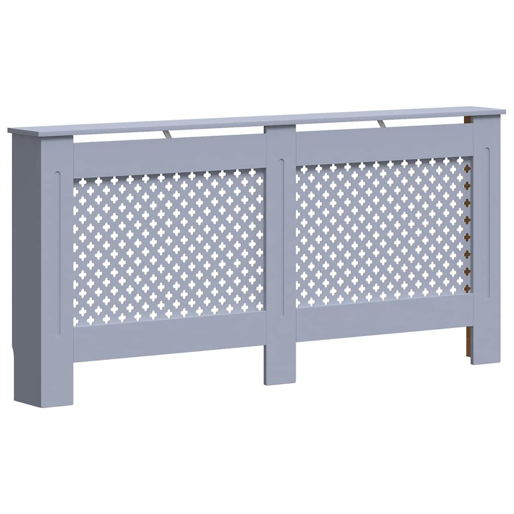 Vidaxx caisson de radiateur 172x19x81,5 cm mdf anthracite
