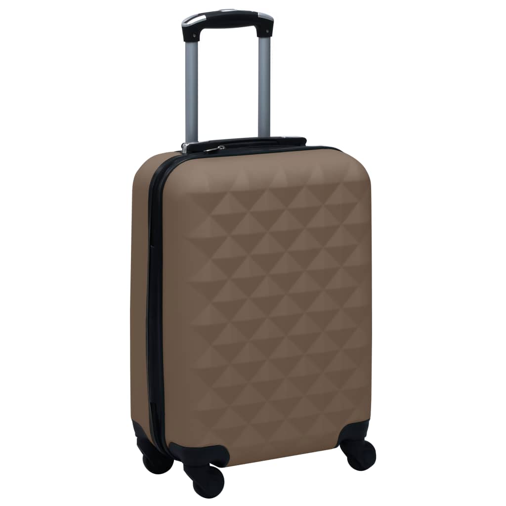 Vidaxl Hard Suitcase ABS Brown