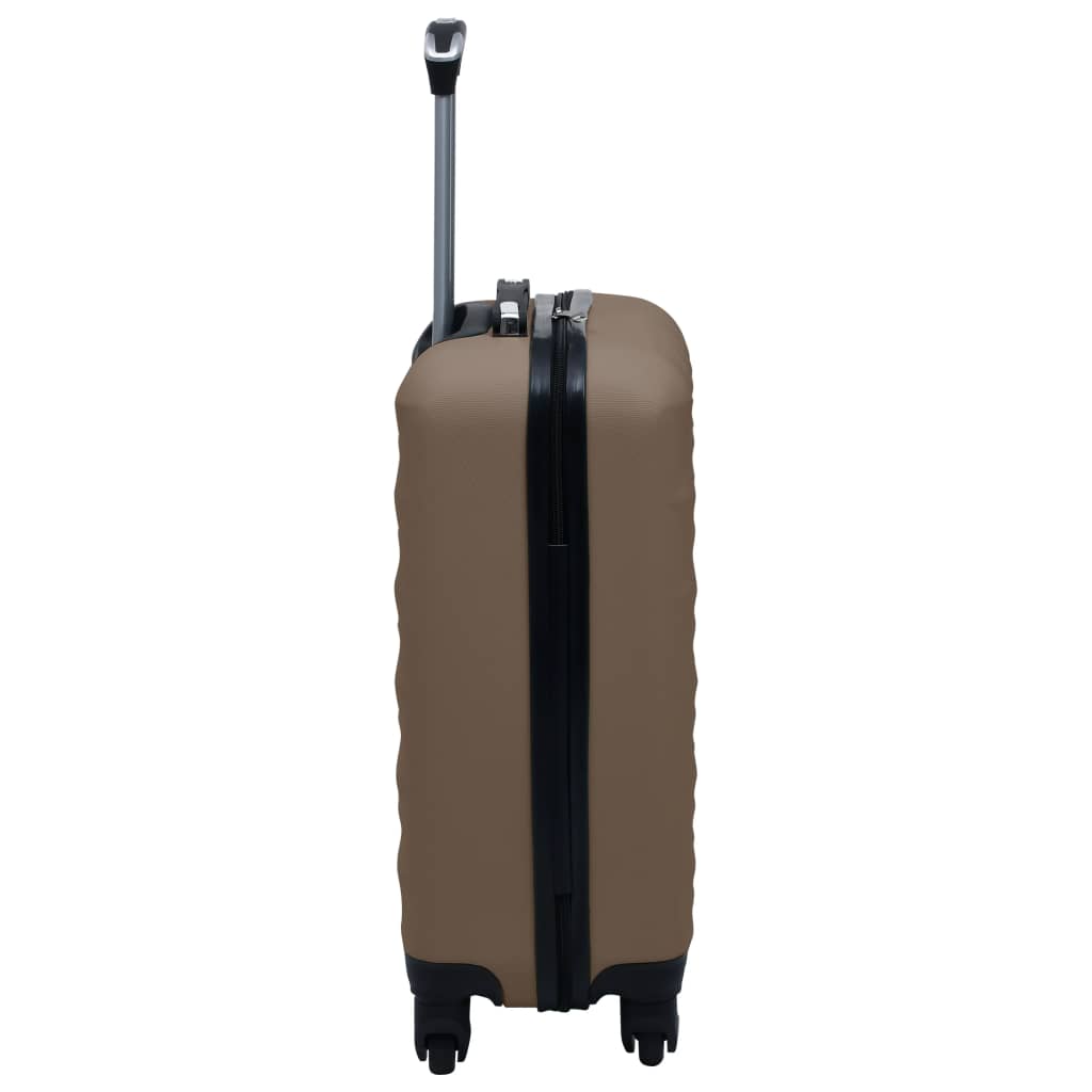 Vidaxl Hard Suitcase ABS Brown