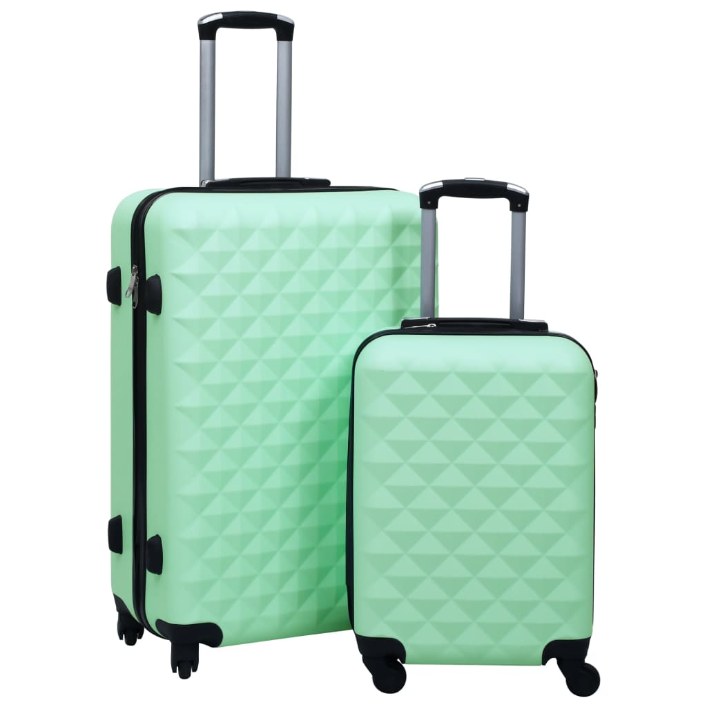 Vidaxl 2 pièces à bagages durs Set ABS MINT COLORED