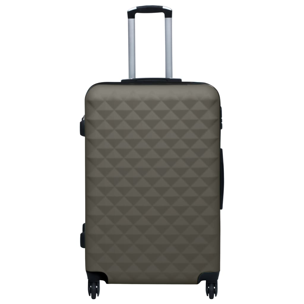 Vidaxl en 2 parties bagages durs set abshracite Anthracite