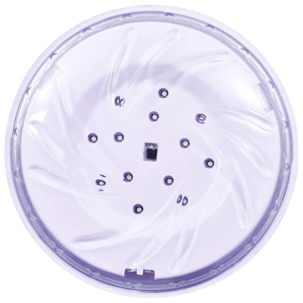 Lampe à piscine Vidaxl LED flottante avec télécommande multi-colorants