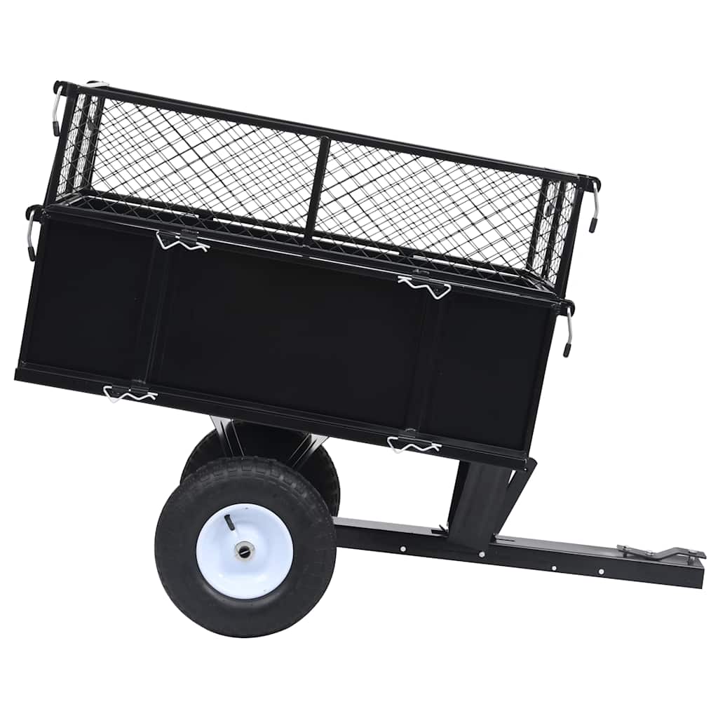 Camion benne Vidaxl pour tondeuses autoportées 150 kg