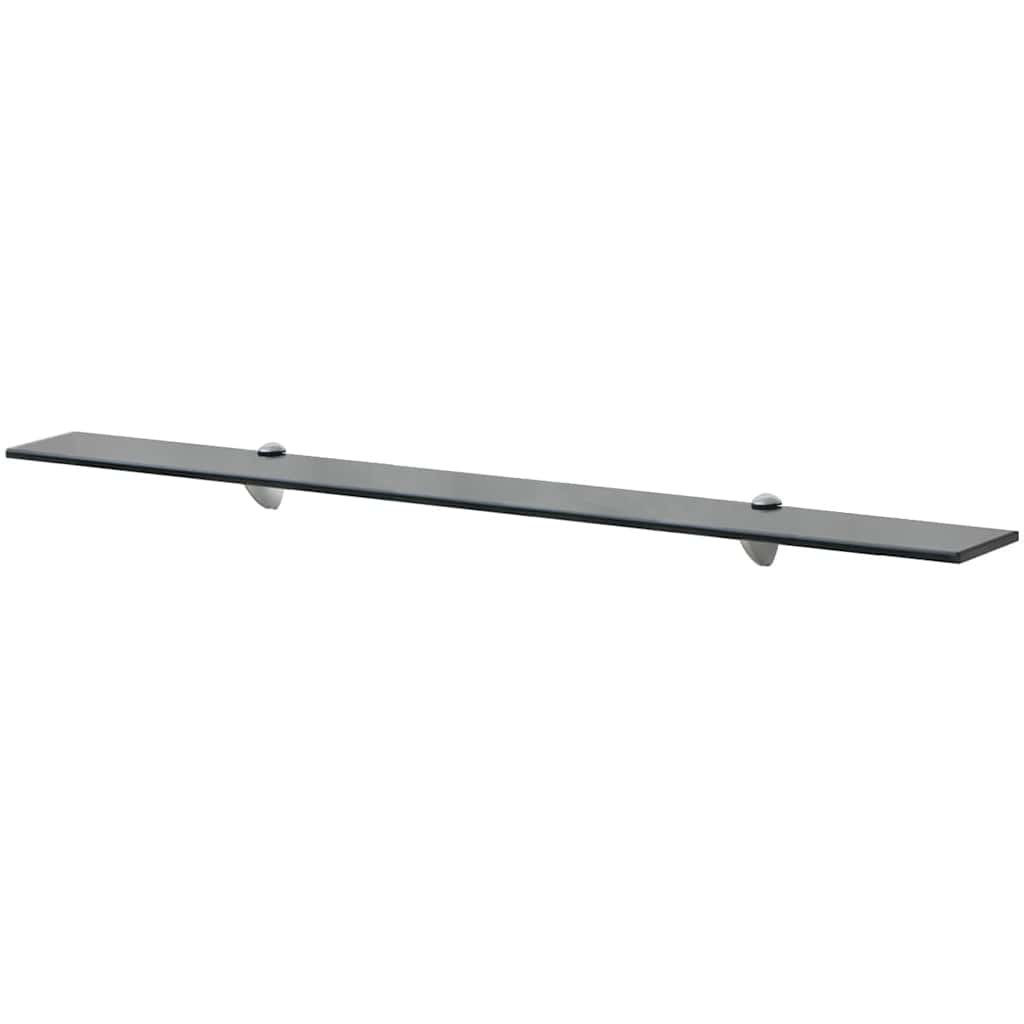 Vidaxl schappen zwevend 2 st 100x10 cm 8 mm glas