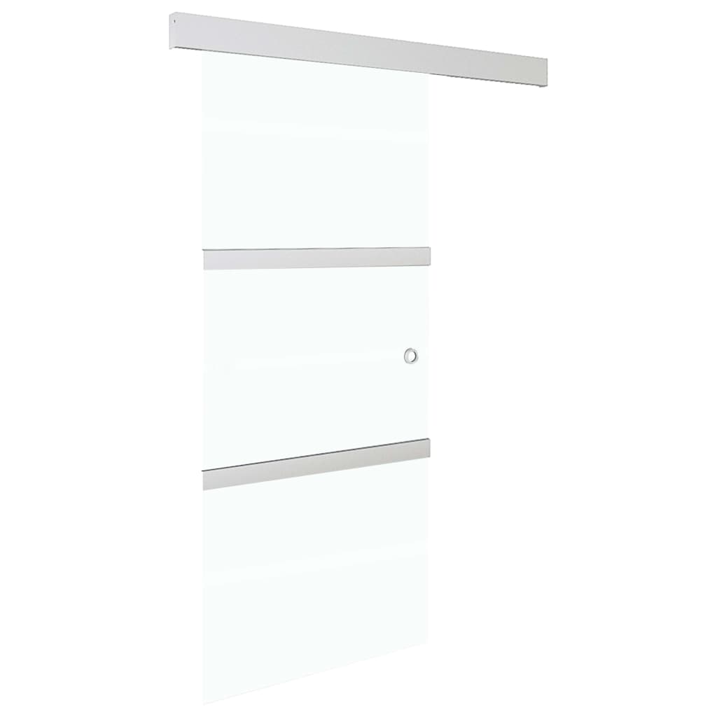 Vidaxx porte coulissante avec butées souples 76x205 cm verre ESG et aluminium