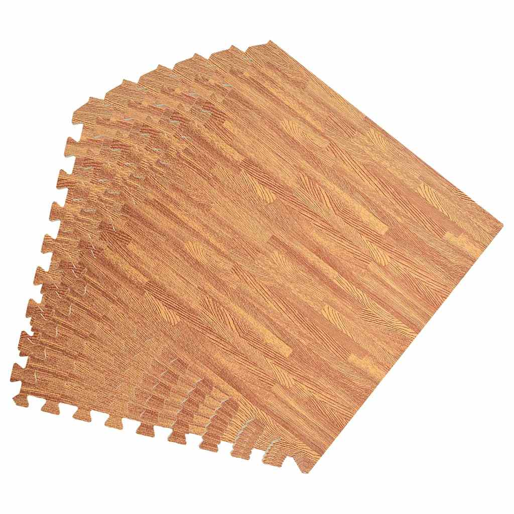 Vidaxl Floor Mats 6 ST 2.16 ㎡ Impression de grain en bois mousse EVA