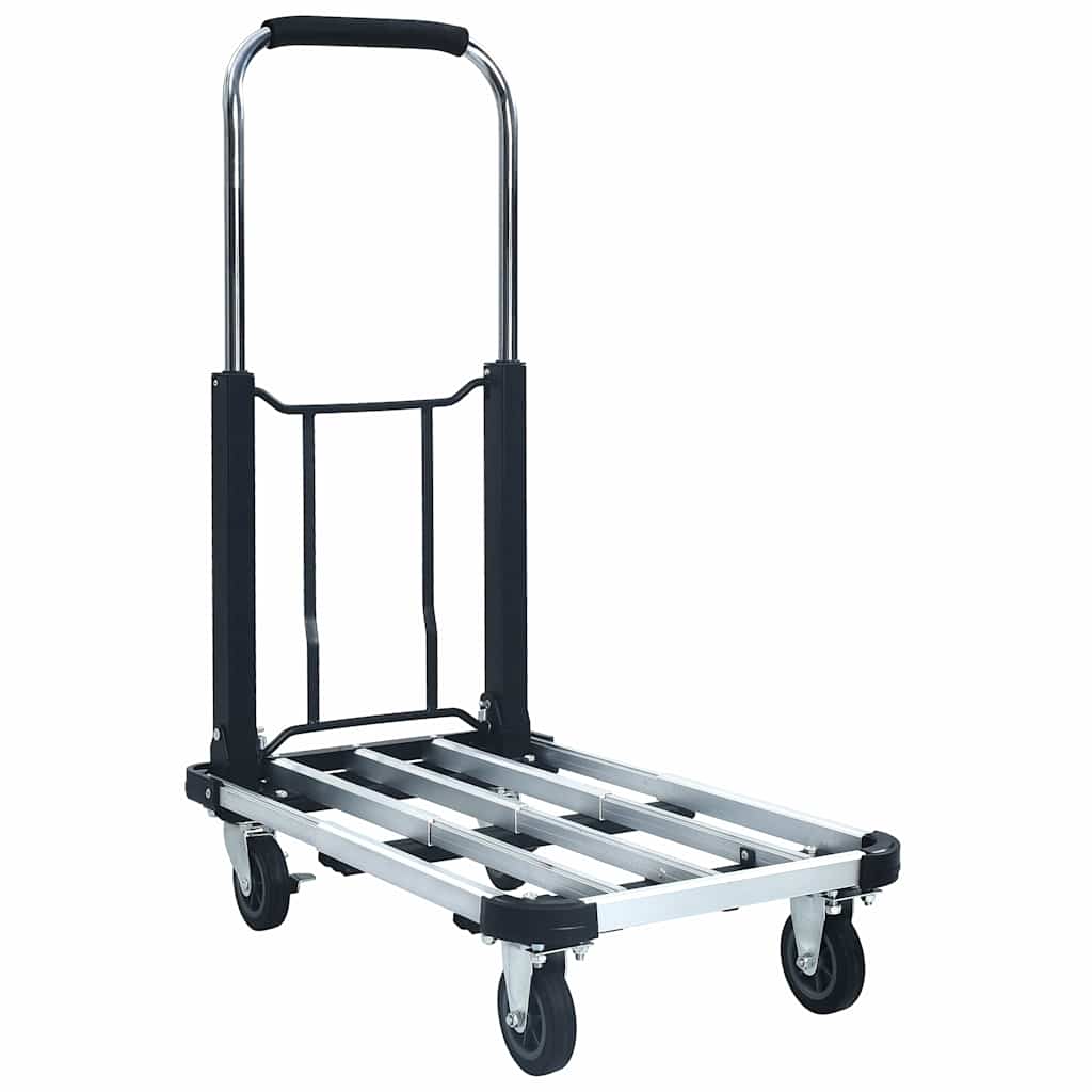Vidaxl pliable 150 kg en aluminium argent couleur