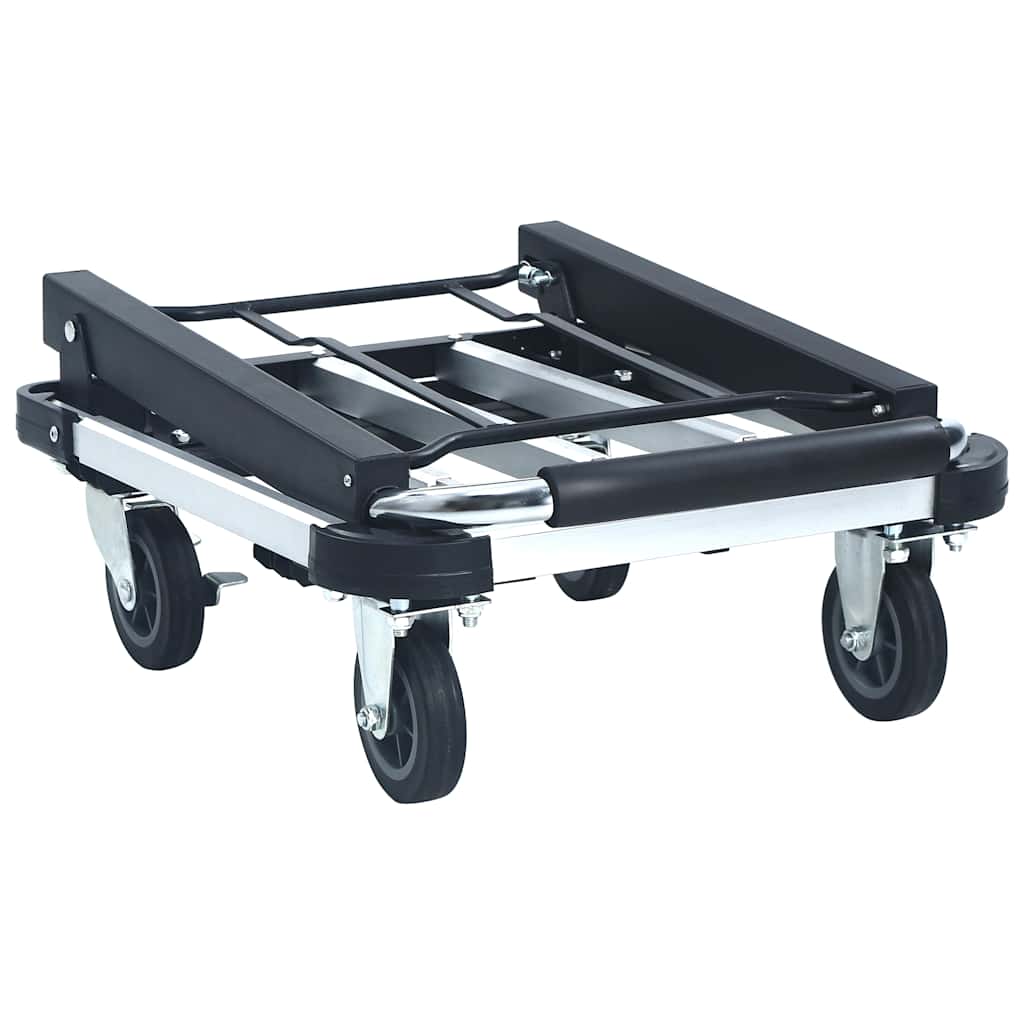 Vidaxl pliable 150 kg en aluminium argent couleur