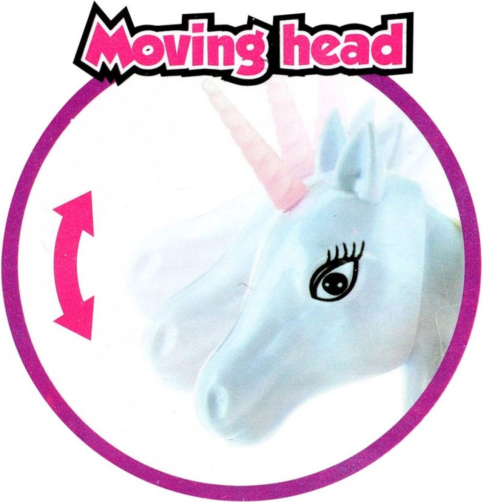 Toi-toys figurine de jeu licorne cheval de rêve avec ailes mobiles