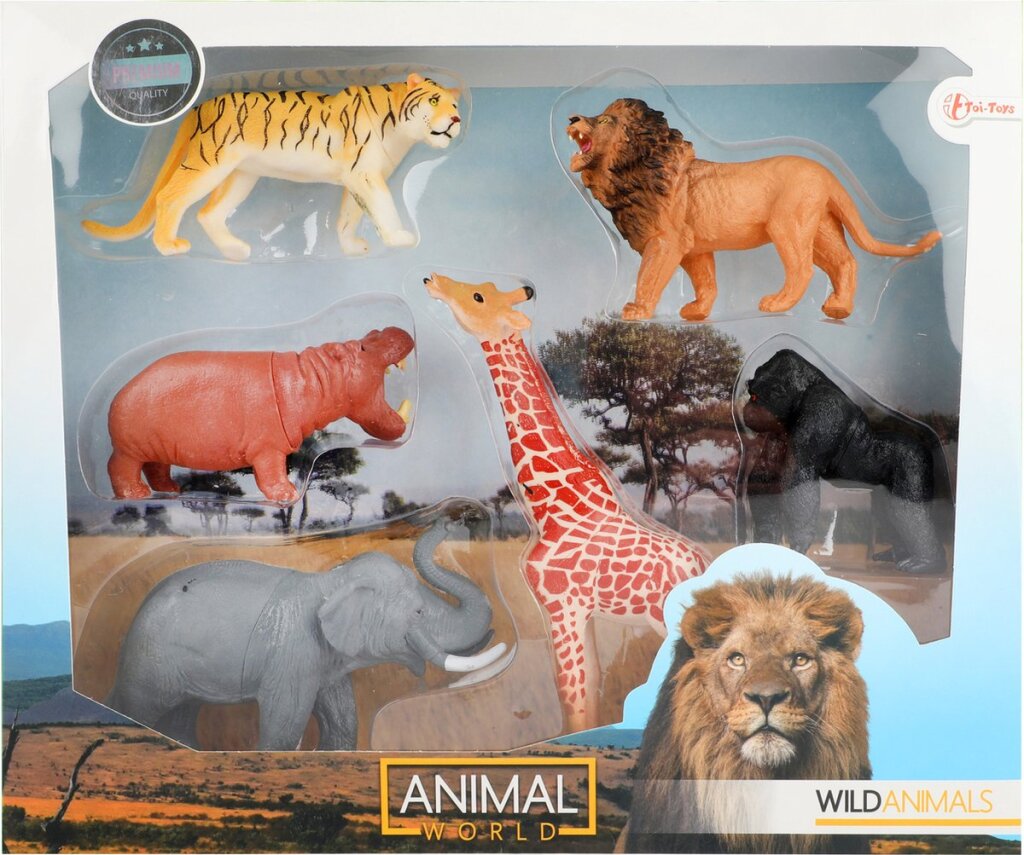 Monde animal animaux sauvages éléphant lion tigre gorille girafe hippopotame