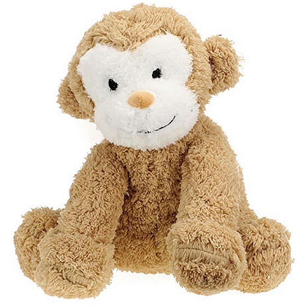 Toi-toys peluche singe + couverture câline dans un coffret cadeau