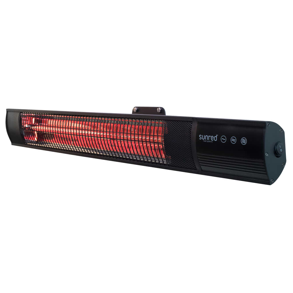 Sunred Sunred Wall chauffer Diamond Dark 2000 W Rose Gold Carbon Black