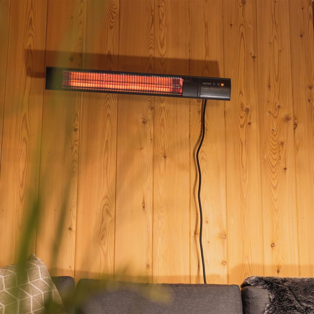 Sunred Sunred Wall chauffer Diamond Dark 2000 W Rose Gold Carbon Black