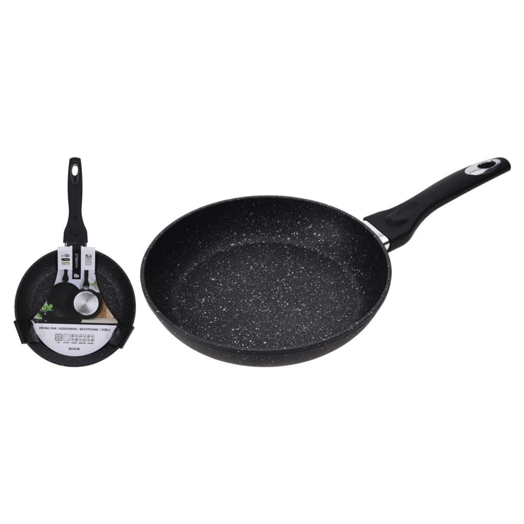 Excellent ustensiles de friture Pan de 24 cm en aluminium forgé