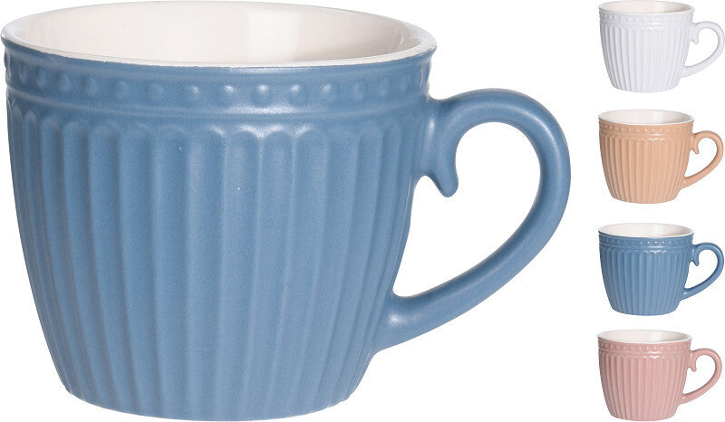Mug en faïence d'autres marques 250 ml différentes couleurs