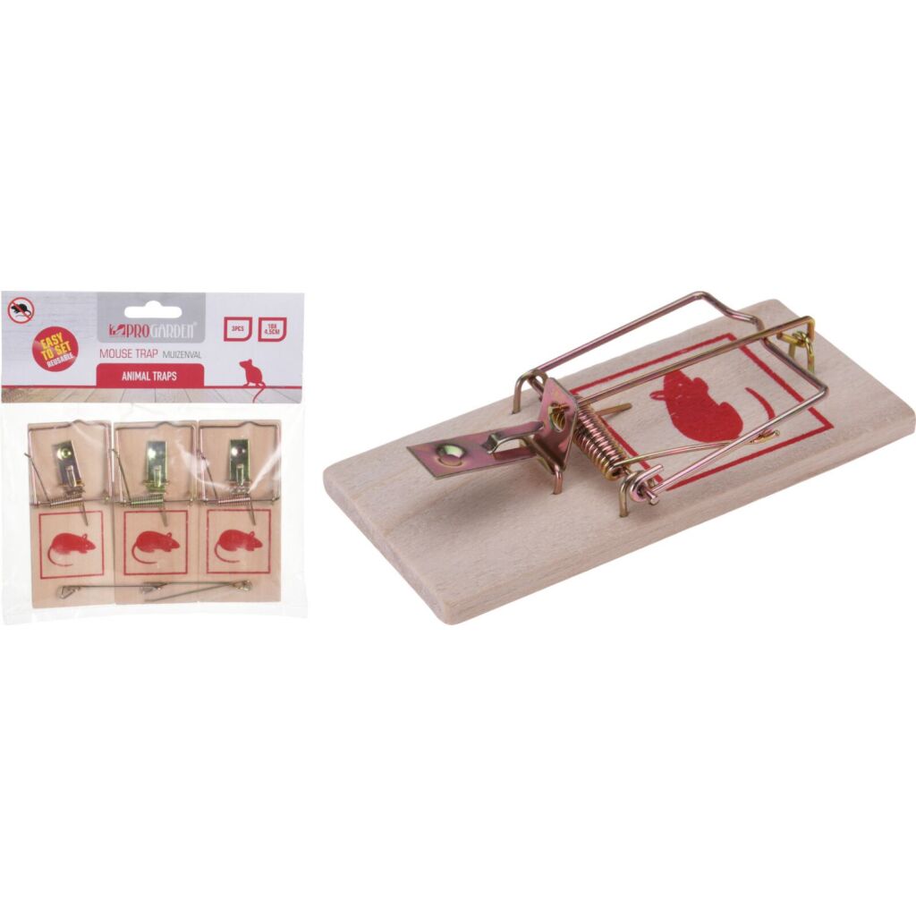 Pièges à souris de jardin Pro 3 pièces