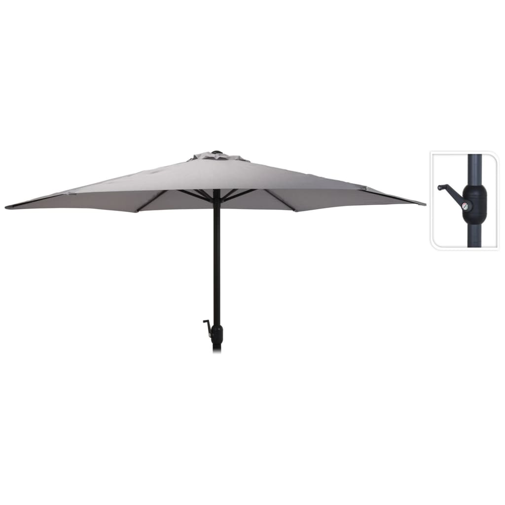 Progarden Parasol Monica 270 cm Gris clair