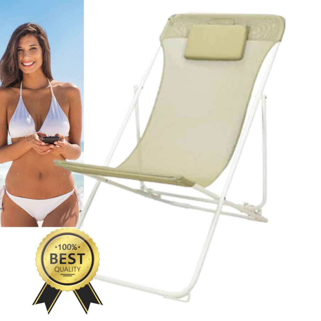 Chaise longue d'ambiance verte